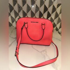 Michael Kors Cindy Dome Satchel Bag